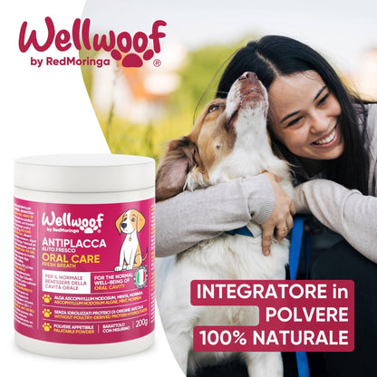 Integratore denti cani senza spazzolino – effetto antibatterico contro la placca